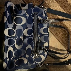 Coach diaper bag.